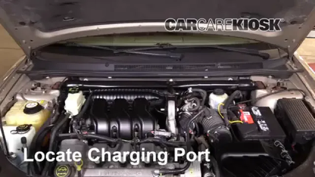 2005 Mercury Montego Premier 3.0L V6 Climatisation Ajouter du réfrigérant